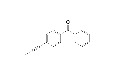 Phenyl-(4-prop-1-ynylphenyl)methanone