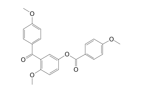 2,4'-dimethoxy-5-hydroxybenzophenone, p-anisate