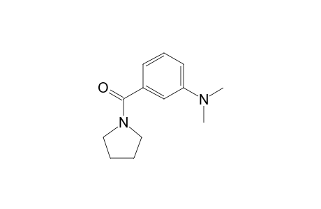 N,N-Dimethyl-3-(1-pyrrolidinylcarbonyl)aniline