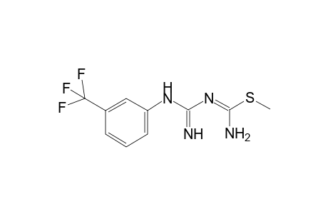 Guanidine, 1-(amino)(methylthio)methylideno-3-(3-trifluoromethylphenyl)-