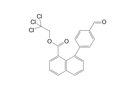 2,2,2-Trichloroethyl 8-(4-formylphenyl)naphthalene-1-carboxylate