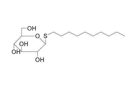 Decyl 1-thiohexopyranoside