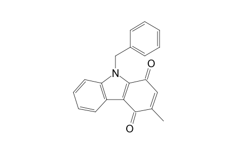 9-Benzyl-3-methyl-9H-carbazole-1,4-dione