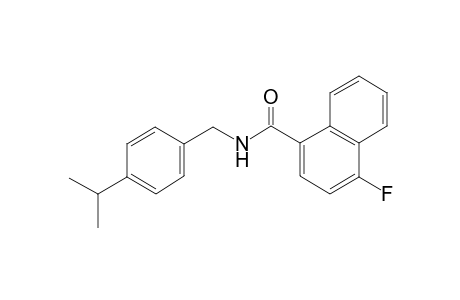 4-Fluoro-N-(4-isopropylbenzyl)-1-naphthamide