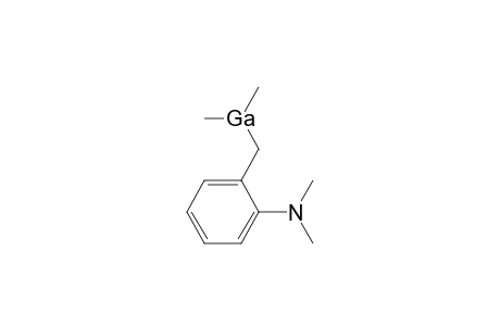 {[o-(Dimethylamino)phenyl]methyl}dimethylgallium