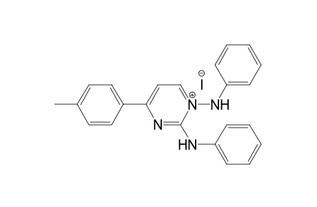 1,2-Bis(phenylamino)-4-(4-methylphenyl)pyrimidinium Iodide