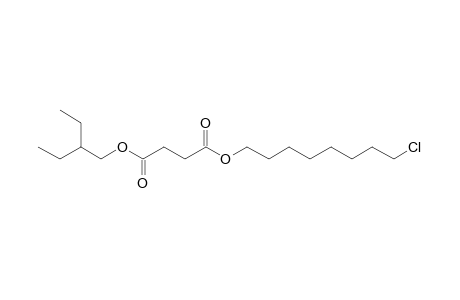 Succinic acid, 8-chlorooctyl 2-ethylbutyl ester