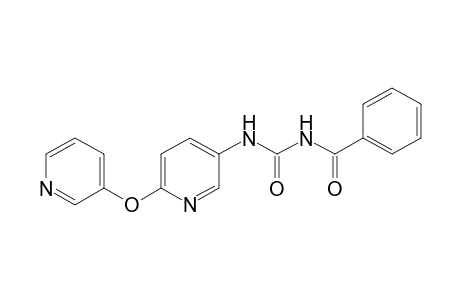1-benzoyl-3-{6-[(3-pyridyl)oxy]-3-pyridyl}urea