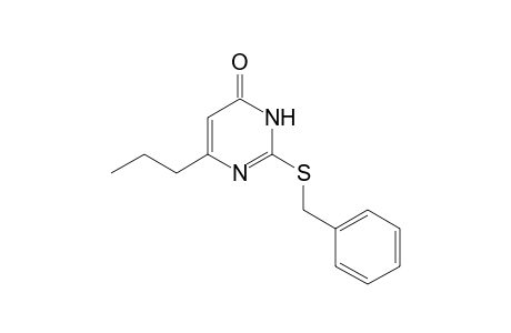 2-(benzylthio)-6-propyl-4(3H)-pyrimidinone