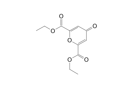 4-oxo-4H-pyran-2,6-dicarboxylic acid, diethyl ester