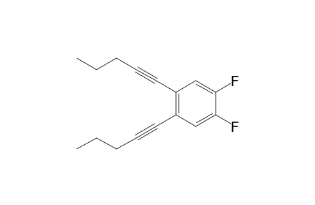 1,2-Difluoro-4,5-bis(pent-1-ynyl)benzene