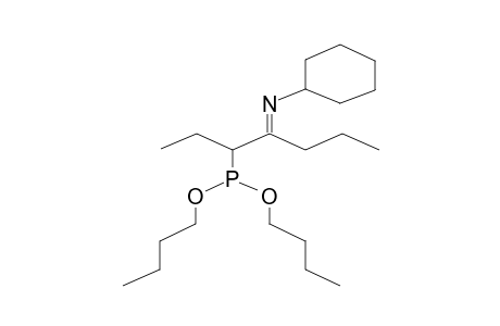 O,O-DIBUTYL(ALPHA-ETHYL-BETA-PROPYL-BETA-CYCLOHEXYLIMINOETHYL)PHOSPHONITE