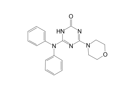 6-Diphenylamino-4-morpholin-4-yl-1H-[1,3,5]triazin-2-one
