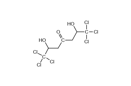 2,6-dihydroxy-1,1,1,7,7,7-hexachloro-4-heptanone