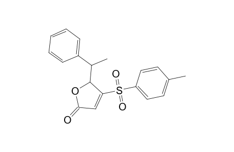 2(5H)-Furanone, 4-[(4-methylphenyl)sulfonyl]-5-(1-phenylethyl)-