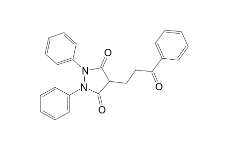 4-(2-benzoylethyl)-1,2-diphenyl-3,5-pyrazolidinedione