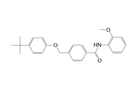 4-[(4-tert-butylphenoxy)methyl]-N-(2-methoxyphenyl)benzamide