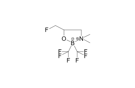 1-Oxa-2-borata-3-azoniacyclopentane, 3,3-dimethyl-2,2-bis(trifluoromethyl)-5-(fluoromethyl)-