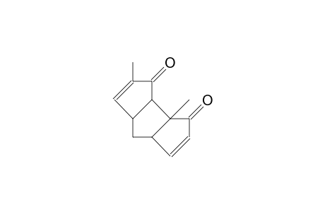 cis-anti-cis-1,4-Dimethyl-tricyclo(6.3.0.0/2,6/)undeca-4,9-dien-3,11-dione