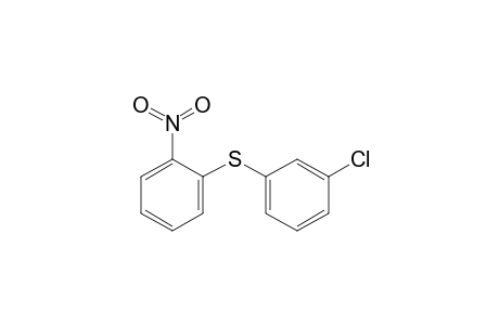 1-[(3-chlorophenyl)sulfanyl]-2-nitrobenzene