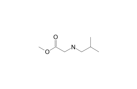 2-[(2-Methylpropyl)amino]acetic acid, methyl ester