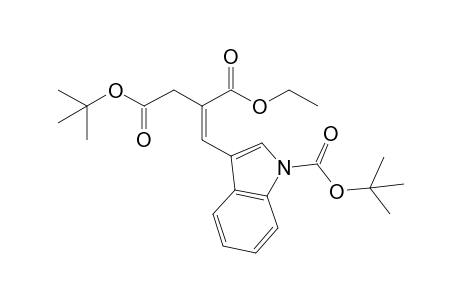 tert-Butyl 4-(1'-tert-butoxycarbonylindole-3'-yl)-3-ethoxycarbonylbut-3-enoate