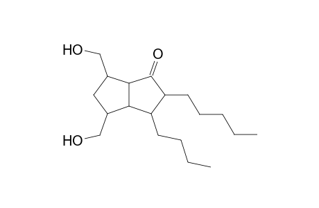 4,6-Bis(hydroxymethyl)-2-pentyl-3-butylhexahydropentalen-1(2H)-one