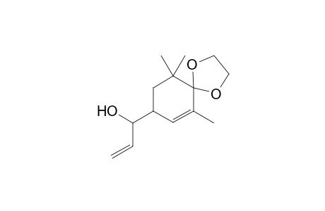 1-(6',10',10'-trimethyl-1',4'-dioxadispiro[4.5]dec-6'-en-8'-yl)-prop-2-en-1-ol