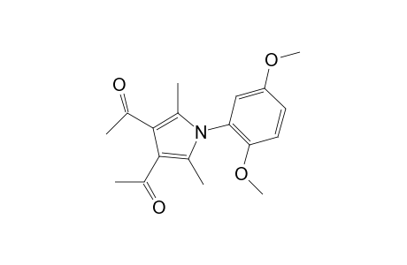 1-Ethanone, 1-[4-acetyl-1-(2,5-dimethoxyphenyl)-2,5-dimethyl-1H-pyrrol-3-yl]-