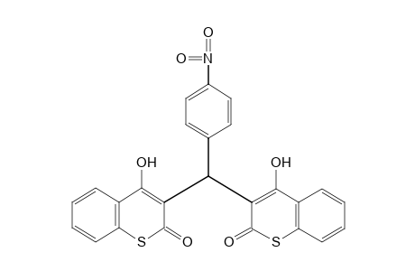 3,3'-(p-nitrobenzylidene)bis[4-hydroxy-1-thiocoumarin]