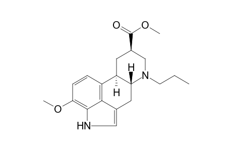 14-methoxy-6-propylergoline-8beta-carboxylic acid, methyl ester