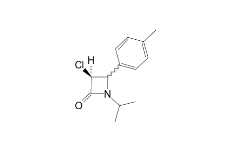 cis-3-Chloro-1-isopropyl-4-(4-methylphenyl)-2-azetidinone