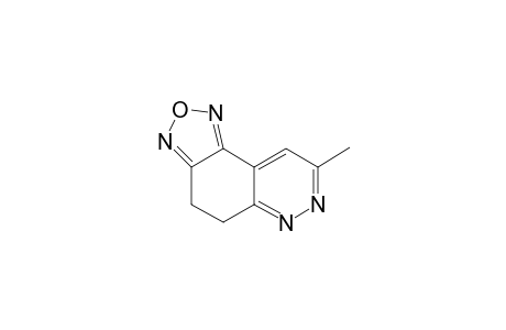 8-Methyl-4,5-dihydro[1,2,5]oxadiazolo[3,4-f]cinnoline