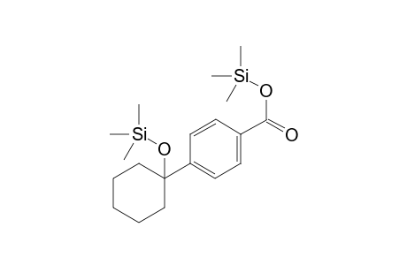 trimethylsilyl 4-(1-trimethylsilyloxycyclohexyl)benzoate