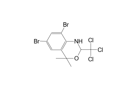 6,8-Dibromo-4,4-dimethyl-2-(trichloromethyl)-1,4-dihydro-2H-3,1-benzoxazine