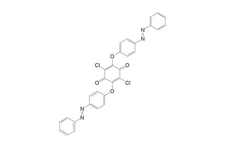 2,5-Cyclohexadiene-1,4-dione, 2,5-dichloro-3,6-bis[4-[2-phenyldiazenyl]phenoxy]-