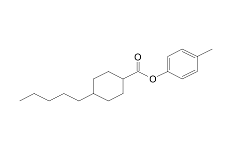4-Methylphenyl 4-pentylcyclohexanecarboxylate