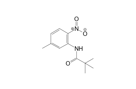 N-(5-methyl-2-nitrophenyl)pivalamide