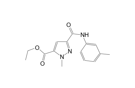 ethyl 1-methyl-3-(3-toluidinocarbonyl)-1H-pyrazole-5-carboxylate