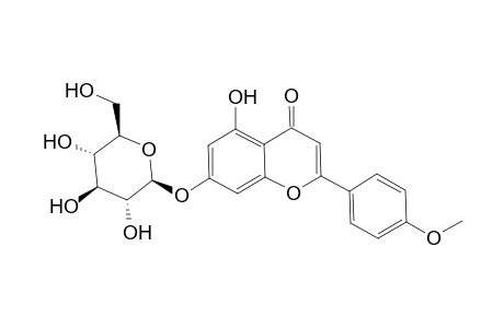 APIGENIN-7-O-BETA-D-GLUCOPYRANOSIDE-4'-O-METHYLETHER