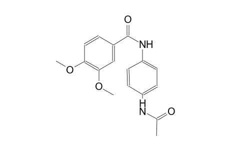 N-[4-(acetylamino)phenyl]-3,4-dimethoxybenzamide