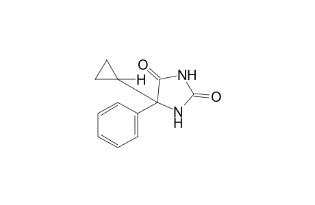 5-cyclopropyl-5-phenylhydantoin