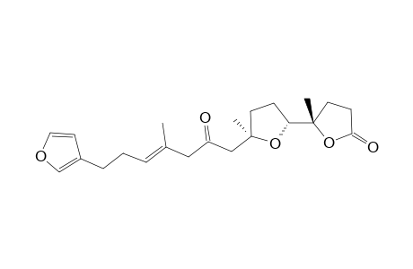 5'-[7-(Furan-3"-yl)-4-methyl-2-oxohept-4-en-1-yl]hexahydro-2,5'-dimethyl-[2,2'-bifuran]-5(2H)-one