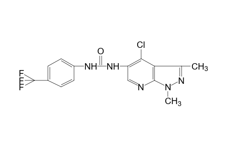 1-(4-chloro-1,3-dimethyl-1H-pyrazolo[3,4-b]pyridin-5-yl)-3-(alpha,alpha,alpha-trifluoro-p-tolyl)urea