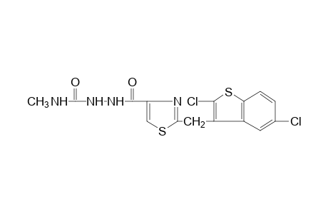 1-{{2-[(2,5-dichlorobenzo[b]thien-3-yl)methyl]-4-thiazolyl}carbonyl}-4-methylsemicarbazide