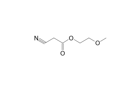 cyanoacetic acid, 2-methoxyethyl ester