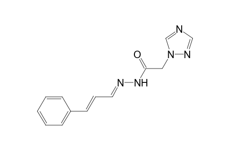 N'-[(E,2E)-3-phenyl-2-propenylidene]-2-(1H-1,2,4-triazol-1-yl)acetohydrazide