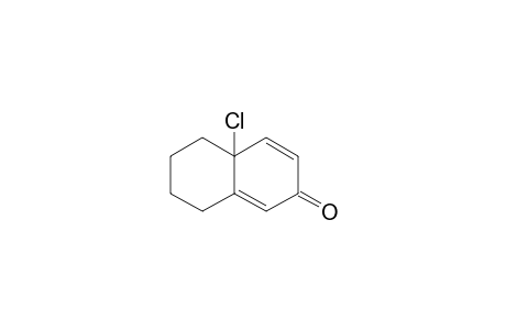 4A-CHLORO-5,6,7,8-TETRAHYDRONAPHTHALEN-2(4AH)-ONE