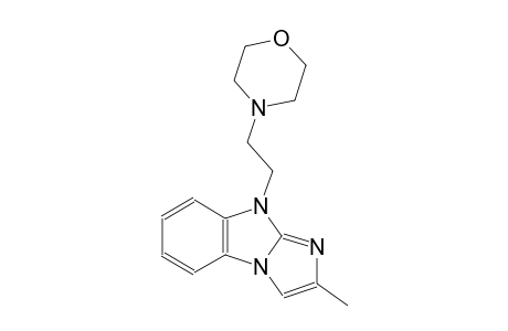 2-methyl-9-[2-(4-morpholinyl)ethyl]-9H-imidazo[1,2-a]benzimidazole