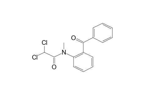 Acetamide, dichloro-N-(2'-benzoylphenyl)-N-methyl-